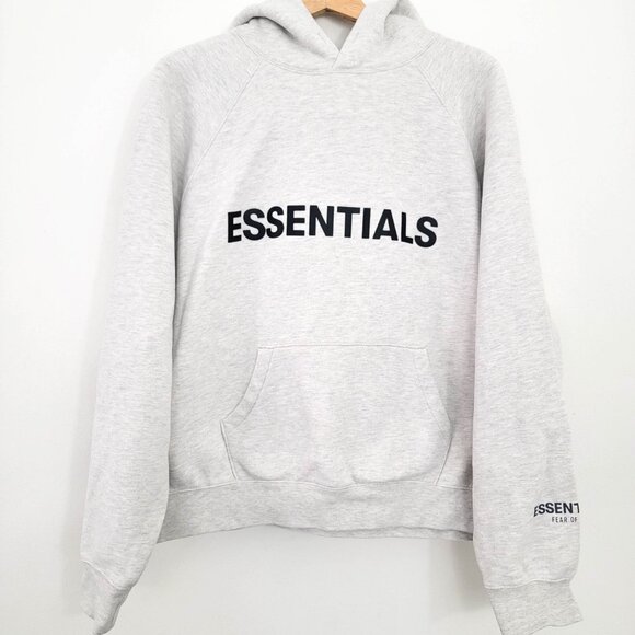 Fear of God Other - Essentials Fear of God Hoodie Sweatshirt in Heathered Grey Medium